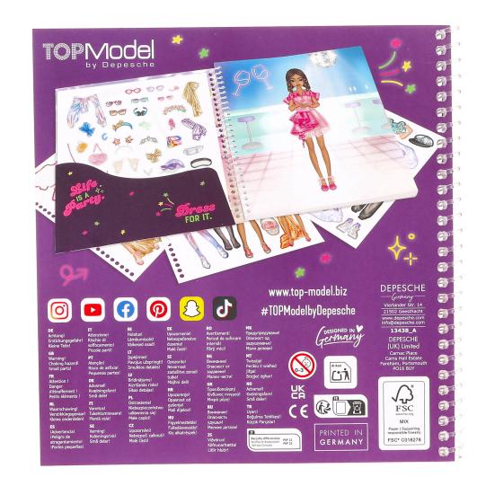 Top Model Dress Me Up Sticker World Party