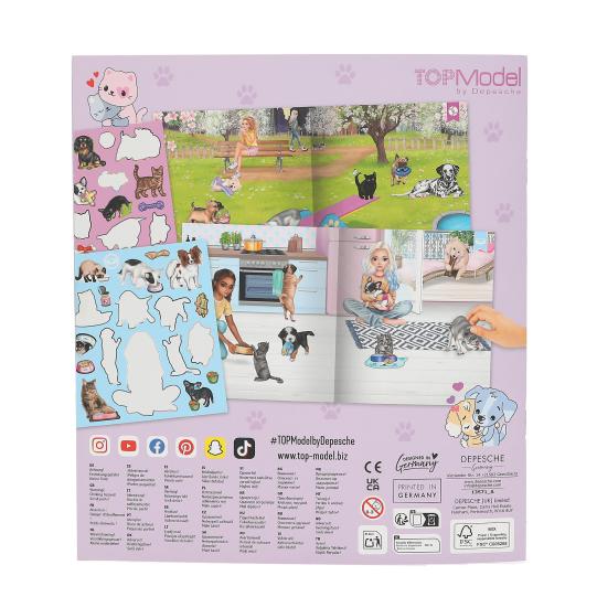 Top Model Stickerworld Kitty & Doggy 2 blondes