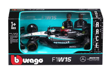 Load image into Gallery viewer, Mercedes AMG F1 W15E Lewis Hamilton #44 (scale 1 : 43)