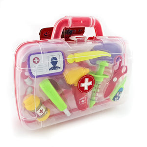 Solid Doctor Set (red & transparent case)