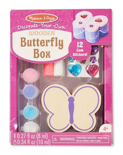 Butterfly Chest Wooden