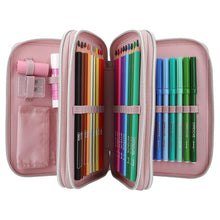 Load image into Gallery viewer, Top Model Triple Filled Pencil Case Kitten
