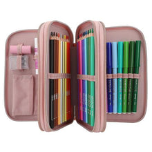 Load image into Gallery viewer, Miss Melody Triple Filled Pencil Case Romantic (horse head)