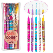 Load image into Gallery viewer, Miss Melody Glitter Gel Pen Set 5pc