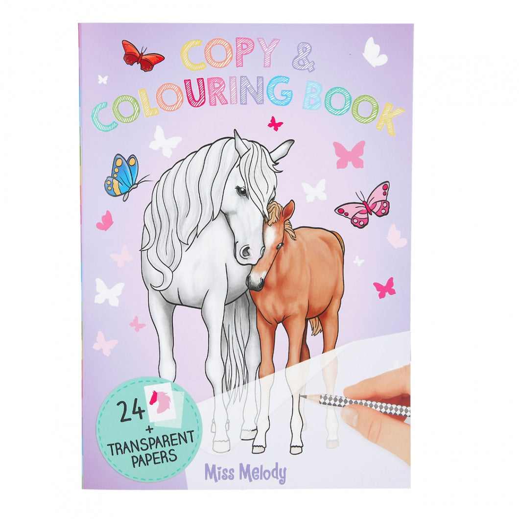 Miss Melody Copy & Colouring Book