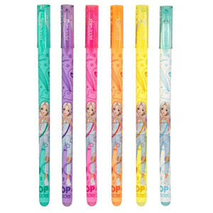 Top Model Neon Gel Pen Set 6pc