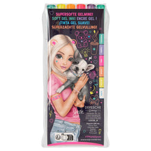 Load image into Gallery viewer, Top Model Neon Gel Pen Set 6pc