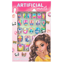 Load image into Gallery viewer, Top Model Artificial Nails With Glitter Effects