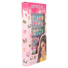 Load image into Gallery viewer, Top Model Artificial Nails With Glitter Effects