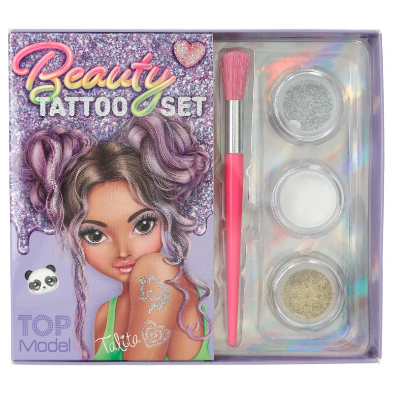 Top Model Glitter Tattoo Set