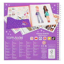 Load image into Gallery viewer, Top Model Dress Me Up Sticker Book