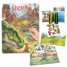 Load image into Gallery viewer, Dino World Mini Sticker Fun