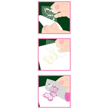 Load image into Gallery viewer, Top Model Colouring Book Stick &amp; Shine Tattoo Stickers