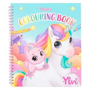Ylvi Unicorn Colouring Book with Stickers