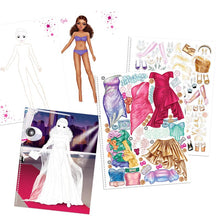 Load image into Gallery viewer, Top Model Create Your Glamour Special Colouring Book