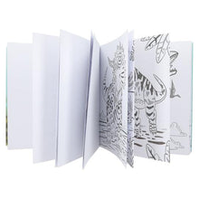 Load image into Gallery viewer, Dino World Water Colour Book with Brush