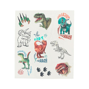 Dino World Tattoos (2 x sheets)