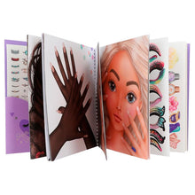 Load image into Gallery viewer, Top Model Dress Me Up Face Beauty Sticker Book
