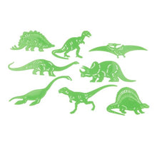 Load image into Gallery viewer, Dino World Glow In The Dark Stickers