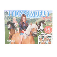 Load image into Gallery viewer, Miss Melody Pocket Sticker World (181 x Stickers)