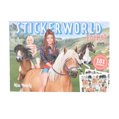 Miss Melody Pocket Sticker World (181 x Stickers)