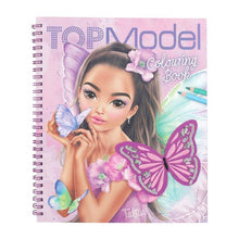 Load image into Gallery viewer, Top Model Colouring Book with Sequins Fairy Love
