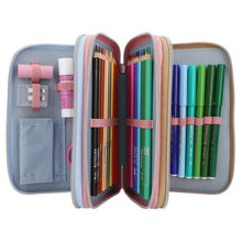 Load image into Gallery viewer, Top Model Triple Filled Pencil Case Team Teddy