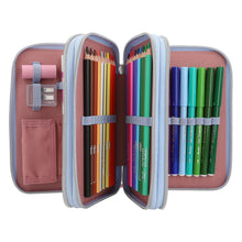 Load image into Gallery viewer, Top Model Triple Filled Pencil Case with Pendant