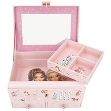 Load image into Gallery viewer, Top Model Jewellery Box w Code &amp; Sound (2xgirls w dog &amp; cat)