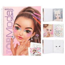 Load image into Gallery viewer, Top Model Make Up Colouring Book