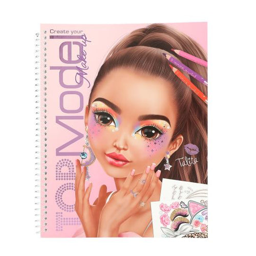 Top Model Make Up Colouring Book