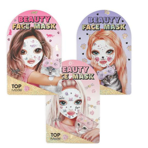 Top Model Beauty & Me Face Mask Cat Themed Assorted