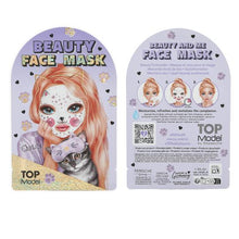 Load image into Gallery viewer, Top Model Beauty &amp; Me Face Mask Cat Themed Assorted