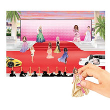 Load image into Gallery viewer, Top Model Glamour Stickerworld with 6 x Sticker Pages