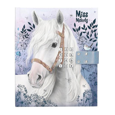 Miss Melody Secret Diary With Code And Sound (White Horse)