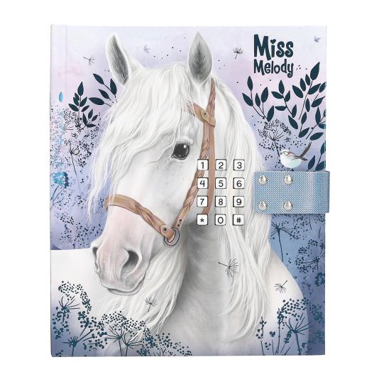 Miss Melody Secret Diary With Code And Sound (White Horse)