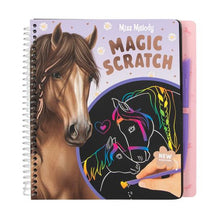 Load image into Gallery viewer, Miss Melody Magic Scratch Book (2 Horses)