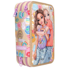 Load image into Gallery viewer, Top Model Triple Filled Pencil Case - Girl Power