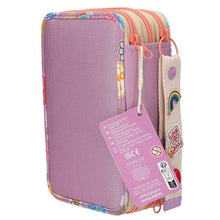 Load image into Gallery viewer, Top Model Triple Filled Pencil Case - Girl Power W/Pendant