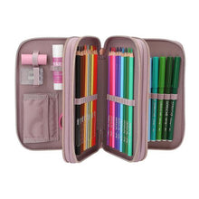 Load image into Gallery viewer, Top Model Triple Filled Pencil Case - Viva Violet