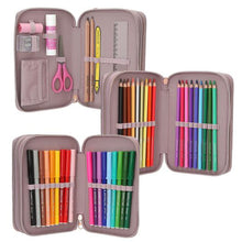 Load image into Gallery viewer, Top Model Triple Filled Pencil Case - Viva Violet