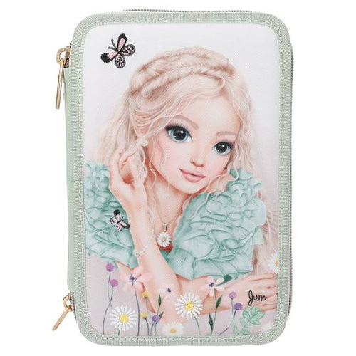 Top Model Triple Filled Pencil Case - Summer Feelings Blond Girl
