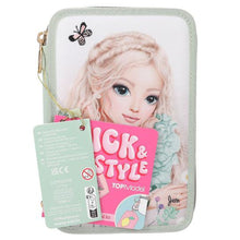 Load image into Gallery viewer, Top Model Triple Filled Pencil Case - Summer Feelings