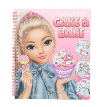 Load image into Gallery viewer, Top Model Cake &amp; Bake Colouring Book
