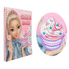Load image into Gallery viewer, Top Model Cake &amp; Bake Colouring Book