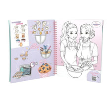 Load image into Gallery viewer, Top Model Cake &amp; Bake Colouring Book