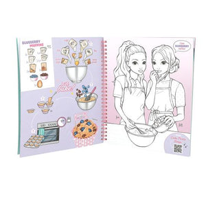 Top Model Cake & Bake Colouring Book