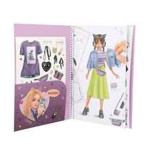 Load image into Gallery viewer, Top Model Dress Me Up Big Rebel Kitty (160+ stickers)