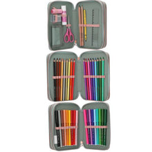 Load image into Gallery viewer, Miss Melody Triple Filled Pencil Case - 3 Horses