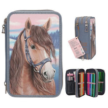 Load image into Gallery viewer, Miss Melody Triple Filled Pencil Case (3D Effect)